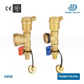 Slinging Surface Brass Air Vent Valve with Drain Valve